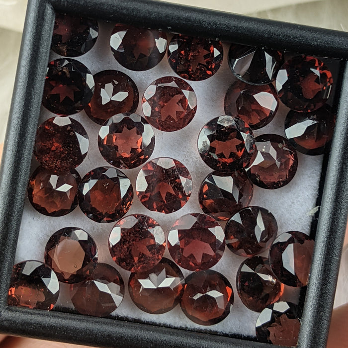 Garnet Facets, B Grade