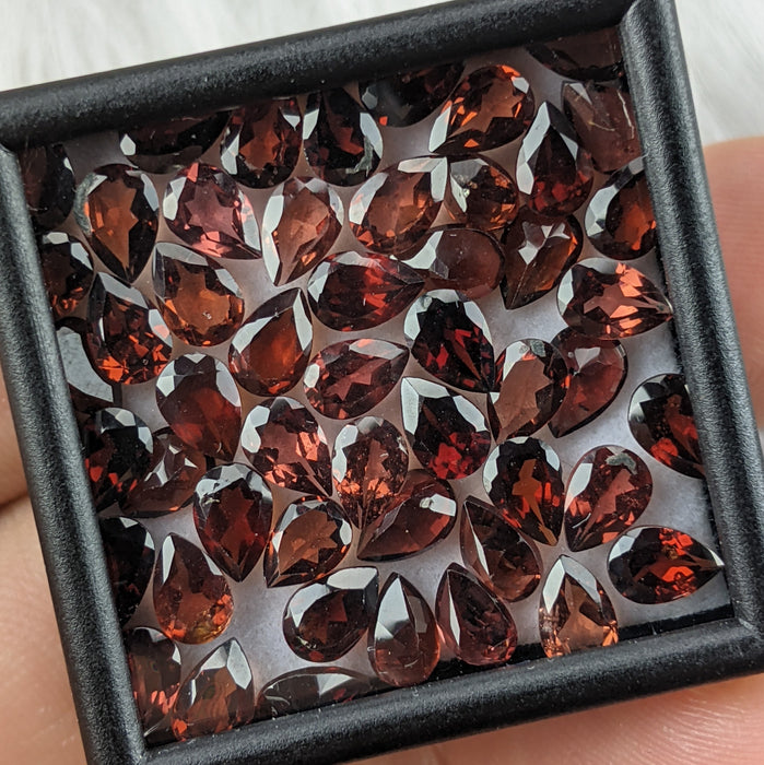 Garnet Facets, B Grade