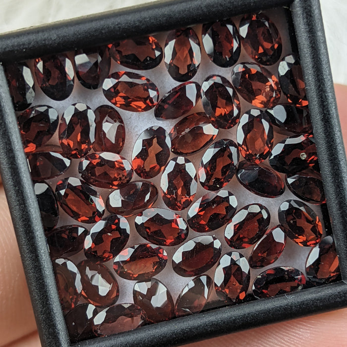 Garnet Facets, B Grade