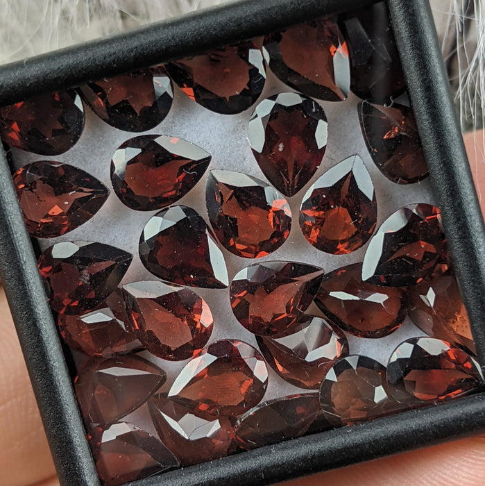 Garnet Facets, B Grade