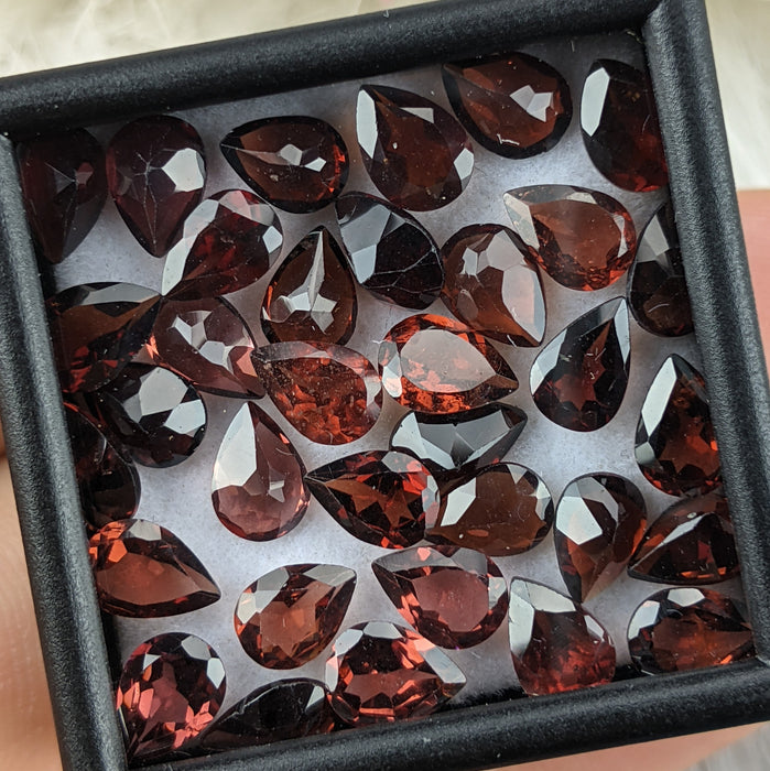 Garnet Facets, B Grade