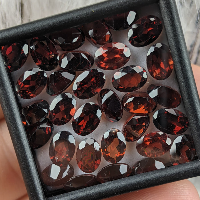 Garnet Facets, B Grade