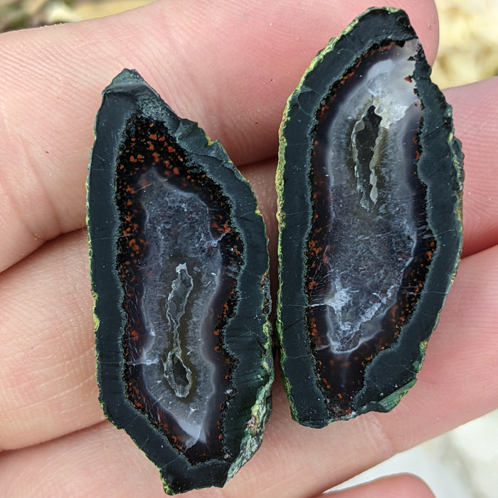 Tabasco Geode Pairs, extra large