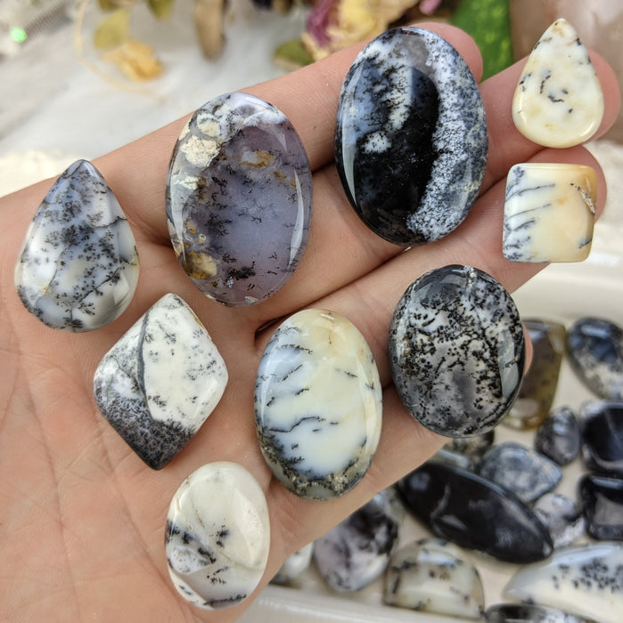 Dendritic Opal Cabochons