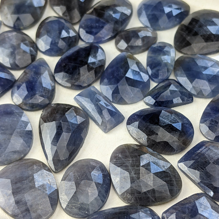 Sapphire Rose Cut Cabochons