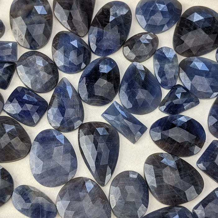 Sapphire Rose Cut Cabochons