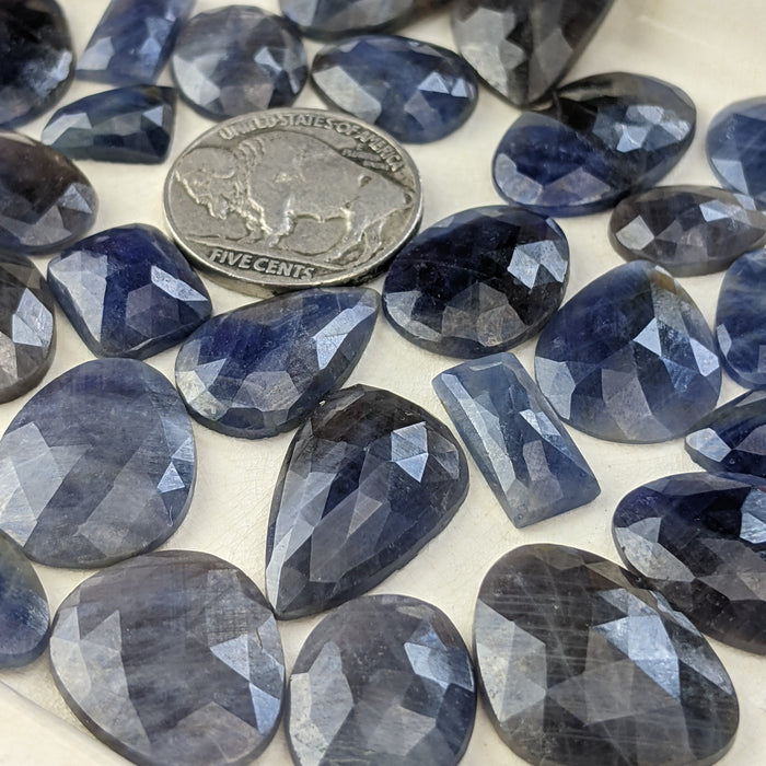 Sapphire Rose Cut Cabochons