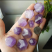 Amethyst Faceted Hexagon Points