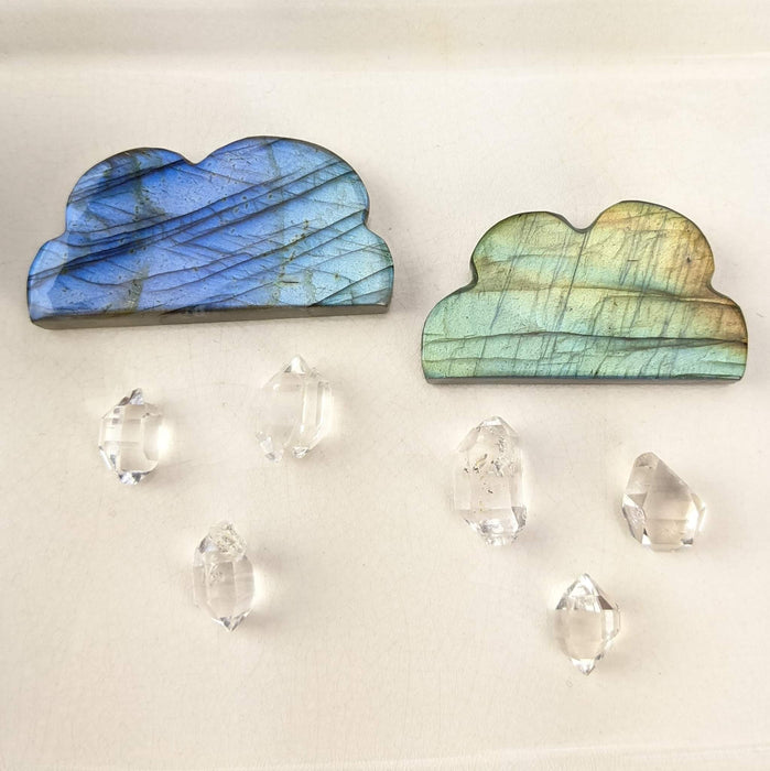 Labradorite Cloud Cabochons