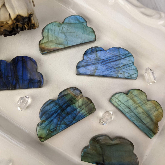 Labradorite Cloud Cabochons